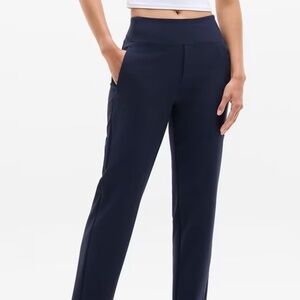 TALL Athleta Navy Ankle Cropped Pants - Endless Pants